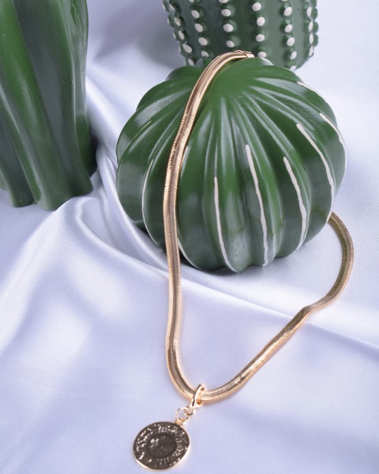 Turalı gold kolye