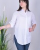 1816 Düz coton tunik gömlek